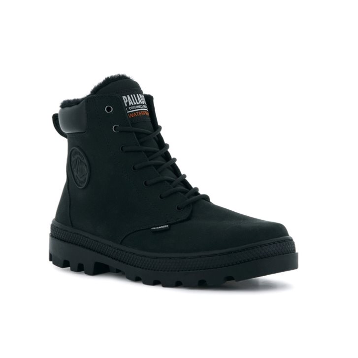Dámské Boty Palladium Pallabosse SC WP+ S Černé | CZ TAM-69P